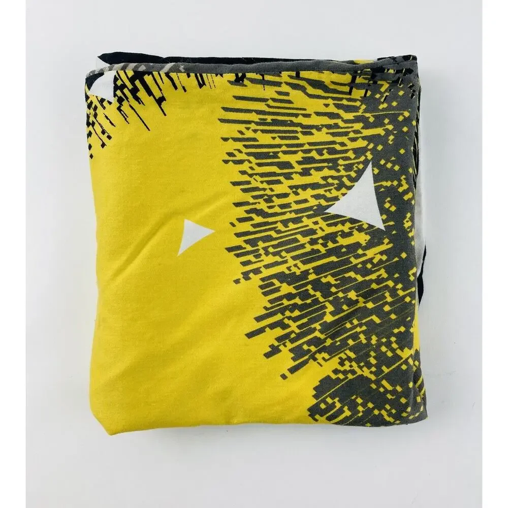 IKEA Pillow case Sham White Black Yellow Bolltistel Replacement for Bed Set Cove
